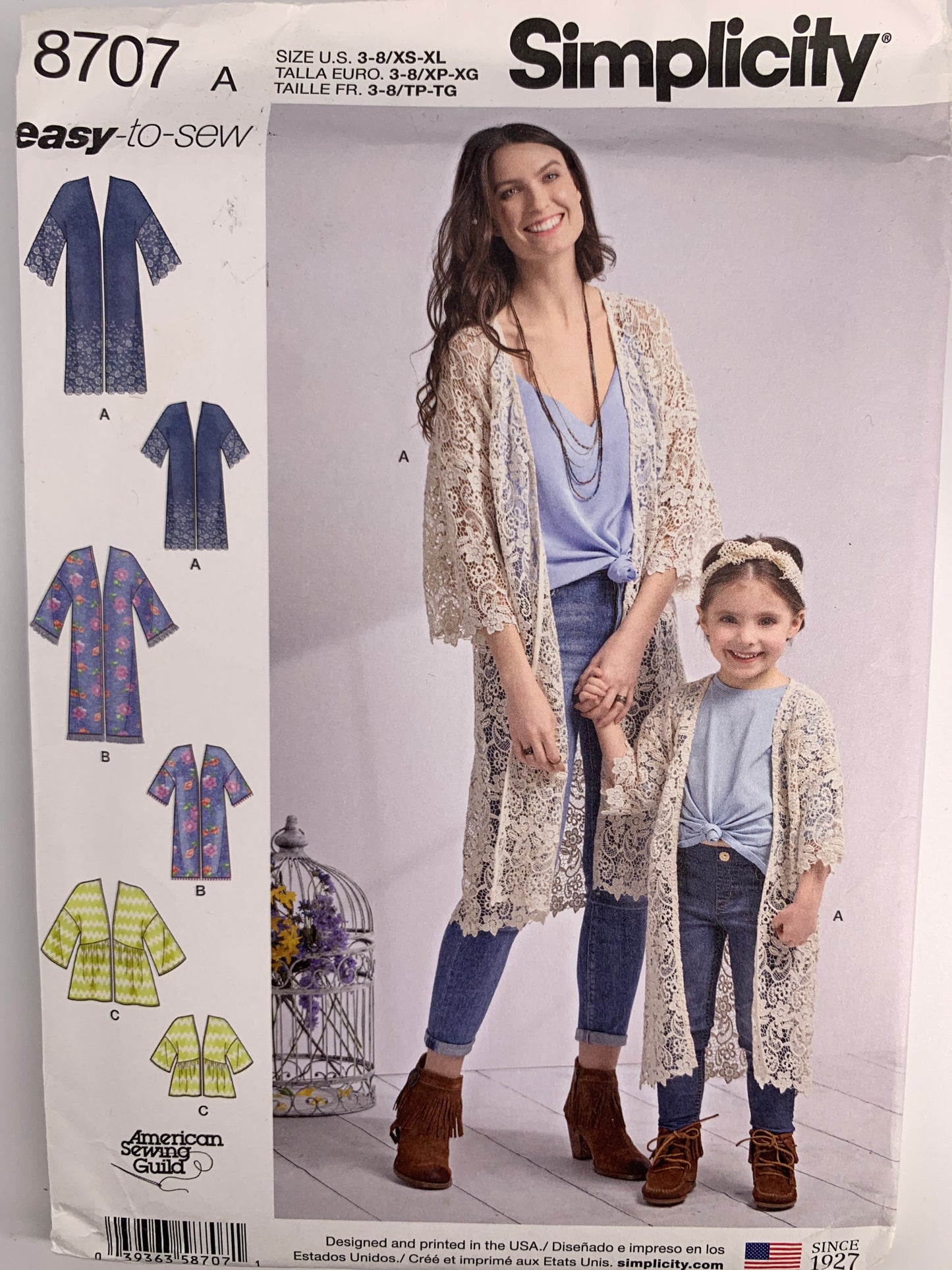 Simplicity 8707