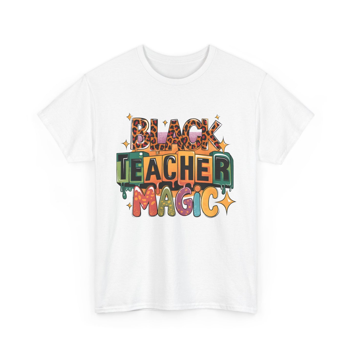 Black Teacher Magic Tee