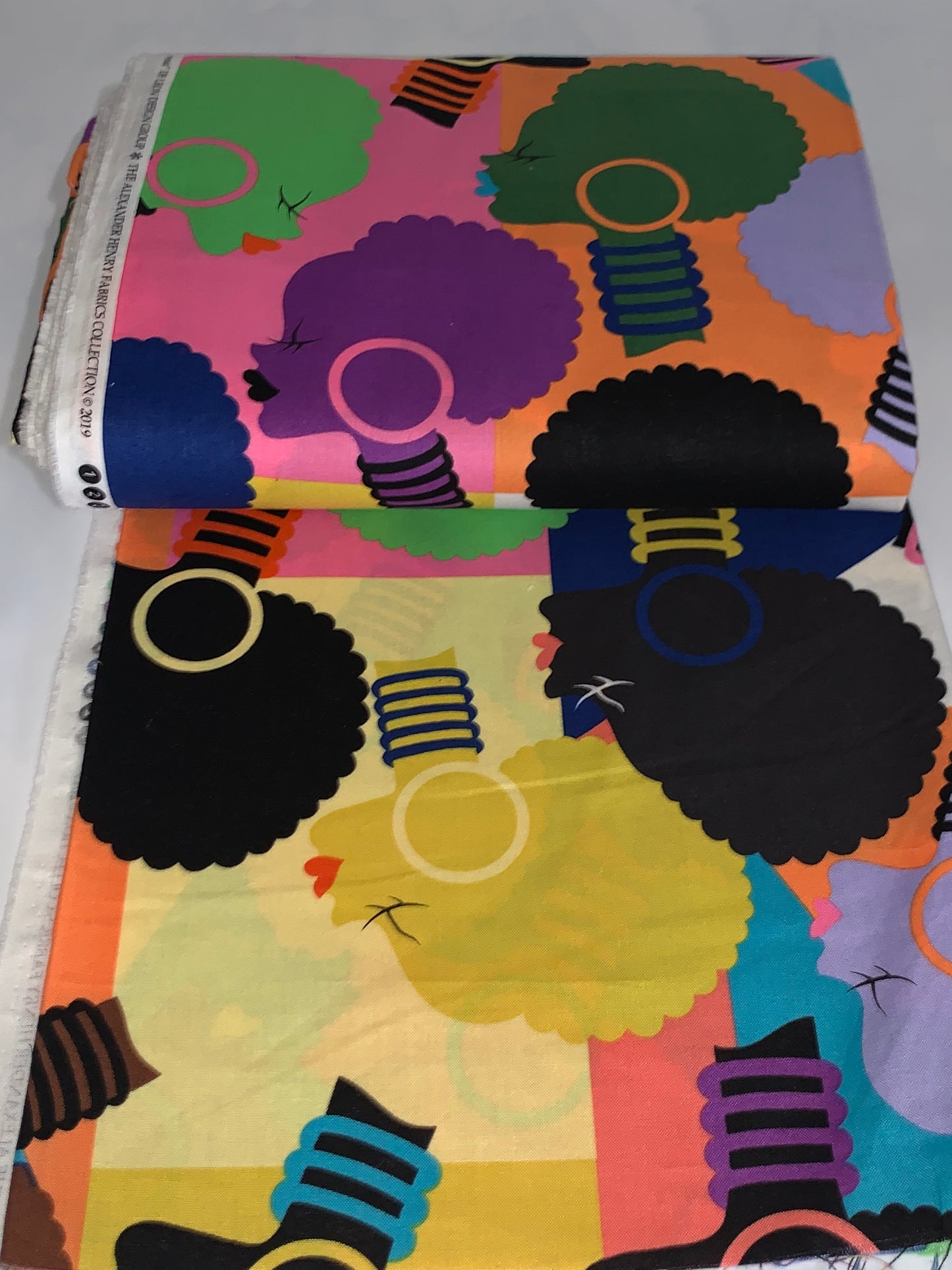 African Inspired Multicolor Heads