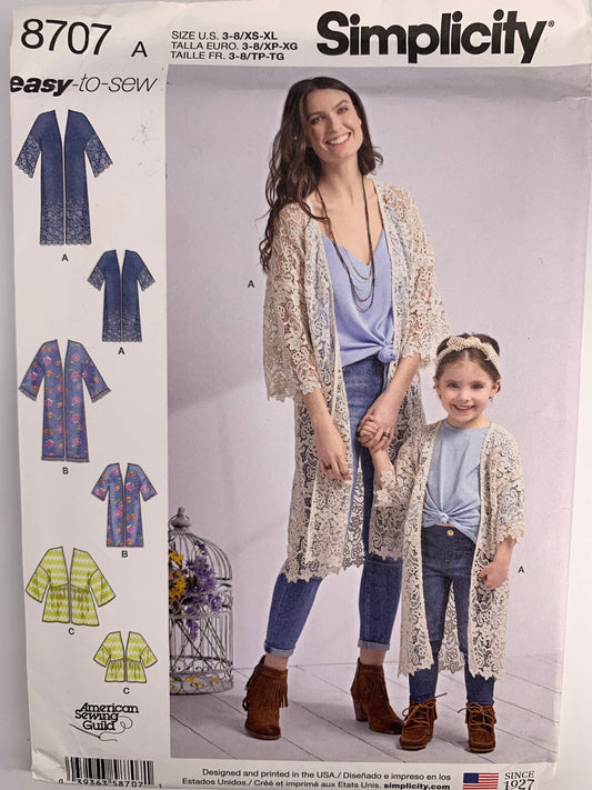 Simplicity 8707