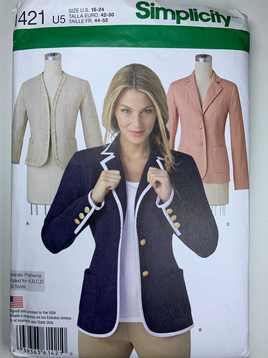 Simplicity 1421