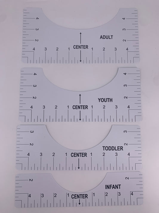 T shirt Alignment Ruler