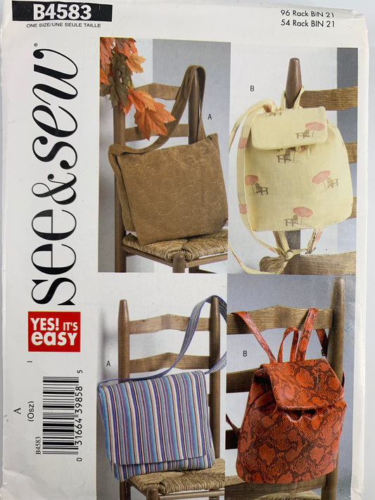 See & Sew B4583