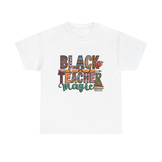 Black Teacher Magic Tee
