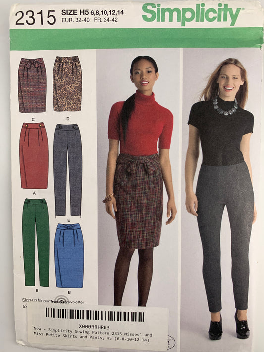 Simplicity 2315