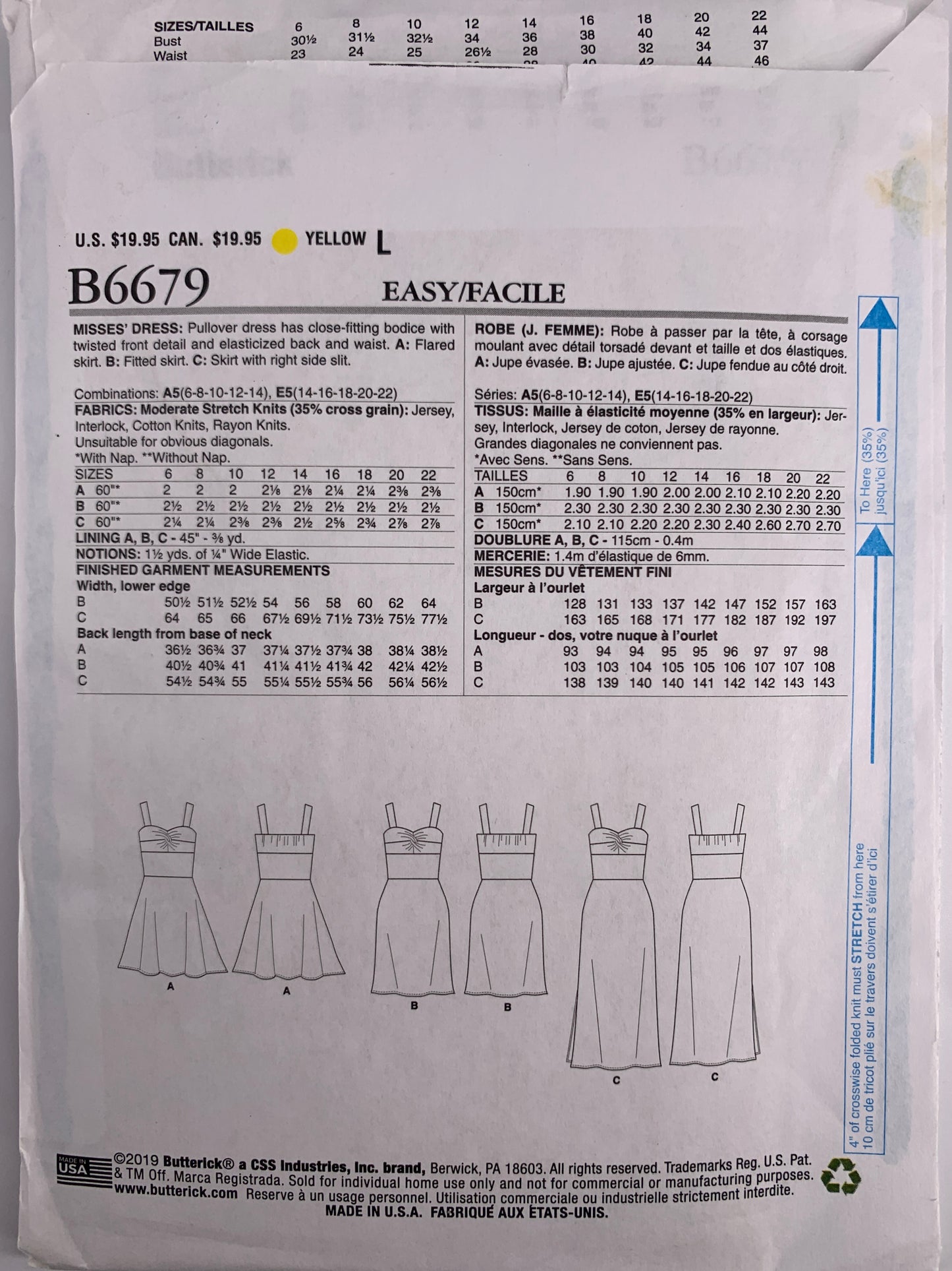 Butterick B6679