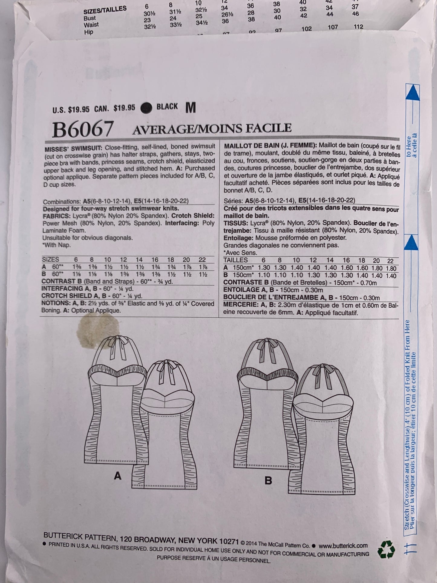 Butterick B6067
