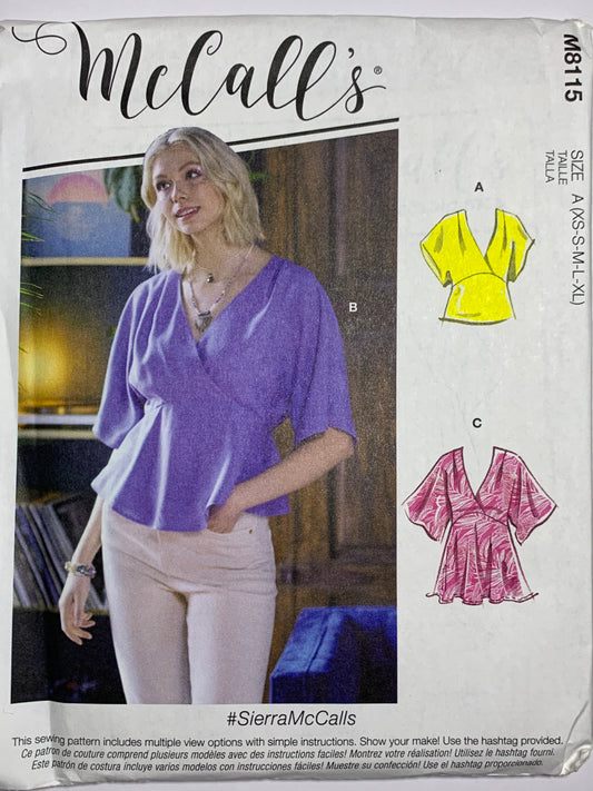 Mccall’s M8115