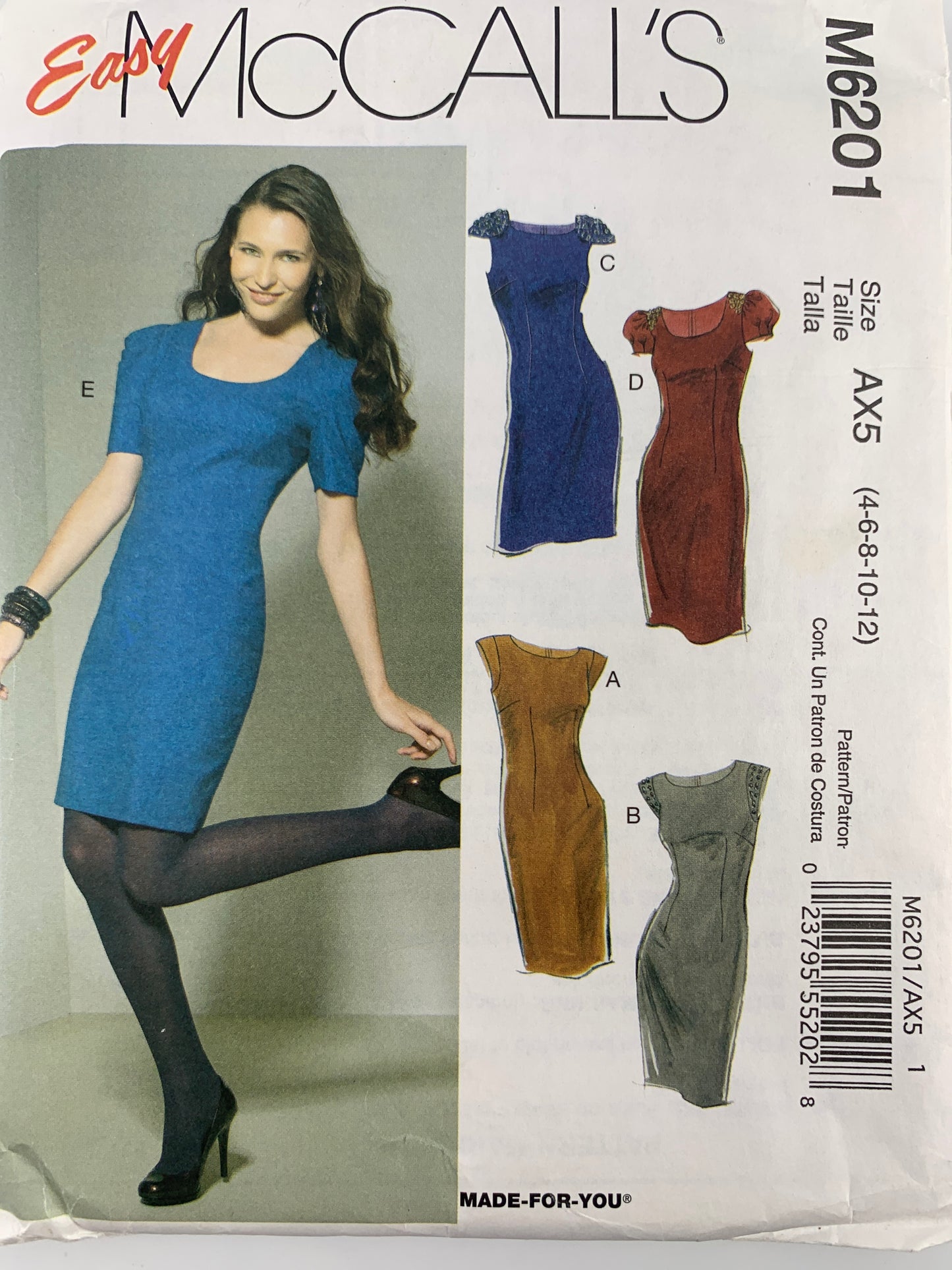 Mccall’s M6201