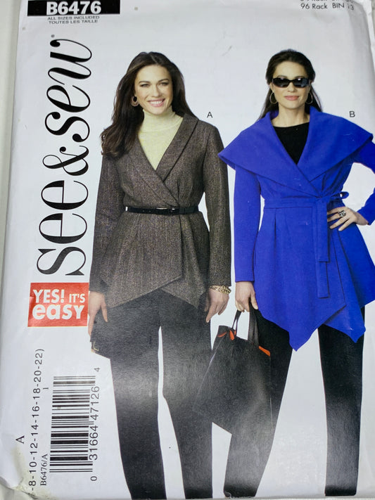 See & Sew B6476