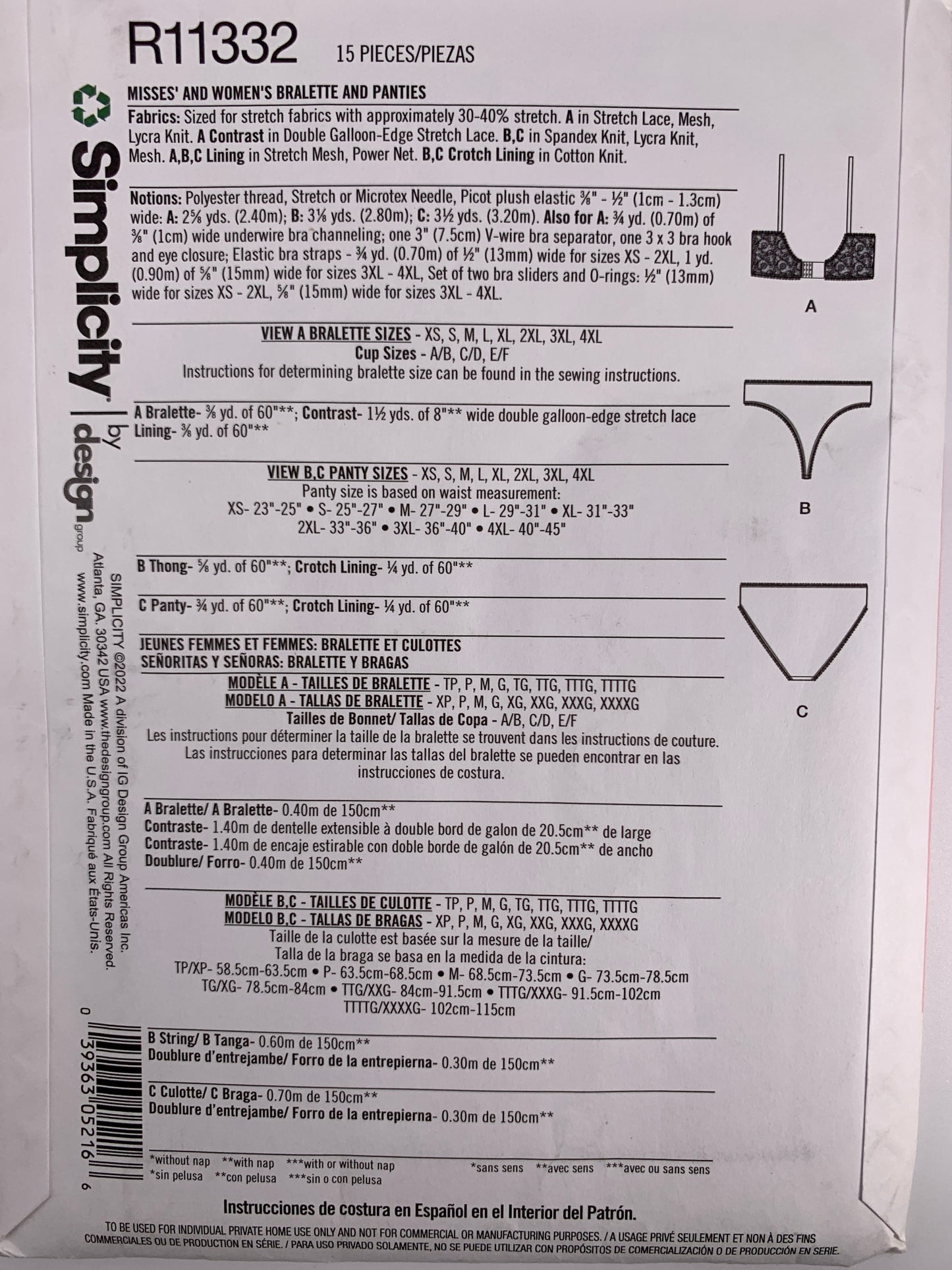 Simplicity 9478