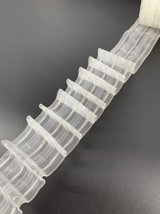 3 Corded 2” Transparent Shirring Tape - Sold by the yard