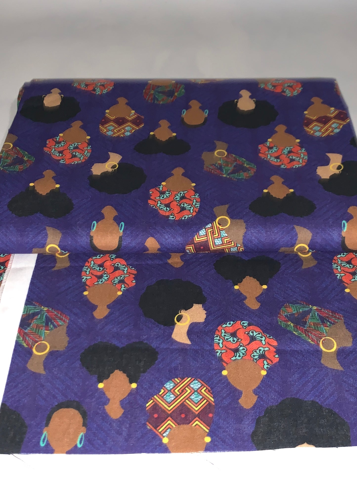 Purple African Headwraps